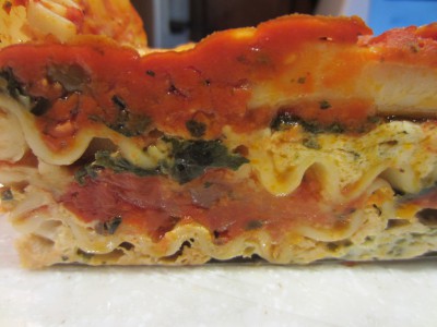 Lasagna Using Dried Veggies (1)