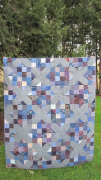 Old Blues Re-Quilt